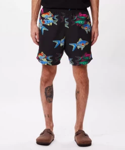 OBEY | Easy Fishbowl Shorts | Black Multi