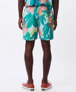 OBEY Easy Relaxed Bud Short Good Grey Multi