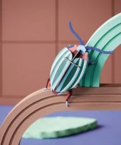 Studio Roof Rainbow Leaf Beetle 3d Model Kit