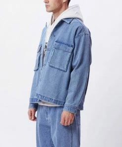 OBEY Morrison Denim Jacket Light Indigo
