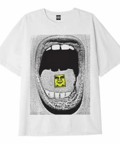 OBEY Scream T Shirt White