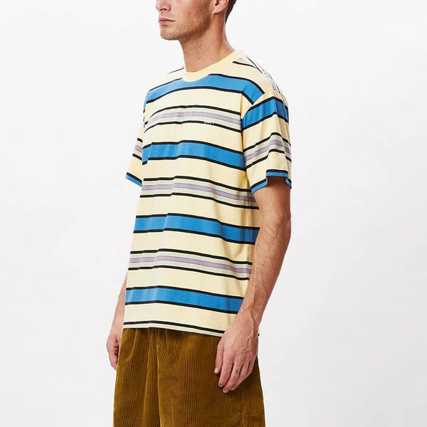 OBEY Valencia Stripes Tee | Butter Multi 3 OBEY Valencia Stripes Tee | Butter Multi