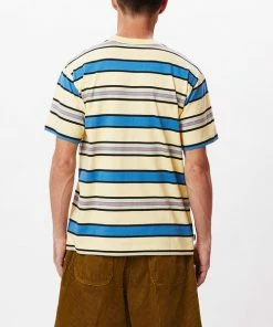 OBEY Valencia Stripes Tee | Butter Multi