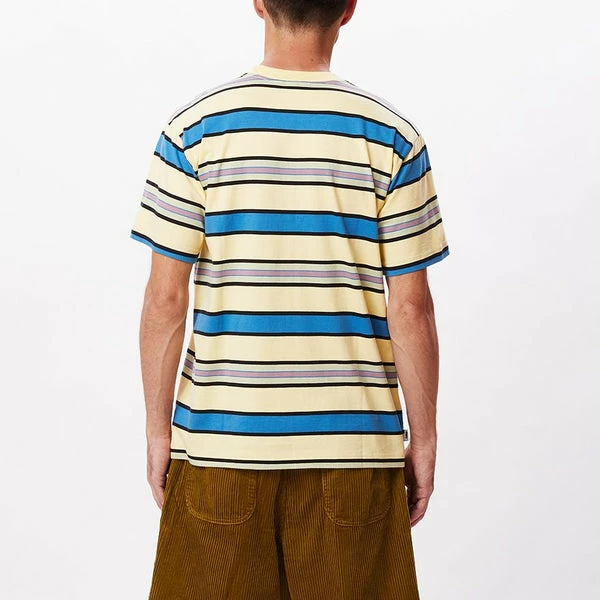 OBEY Valencia Stripes Tee | Butter Multi 4 OBEY Valencia Stripes Tee | Butter Multi