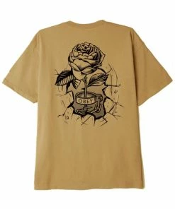 OBEY Break Down The Walls T-Shirt | Sand