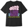 OBEY Apocalypse Energy T-Shirt - Pigment Faded Black 1 OBEY Apocalypse Energy T-Shirt - Pigment Faded Black