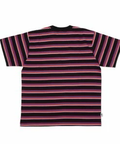 OBEY Streak Stripe T-shirt | Black Multi