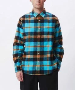 OBEY Orchard Shirt Aqua Multi