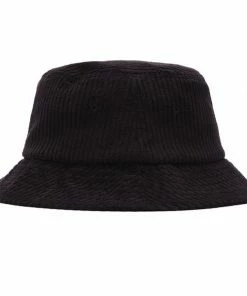 OBEY Bold Corduroy Bucket Hat Black