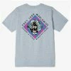 OBEY Dissident Chaos Tiger T Shirt Heather Grey