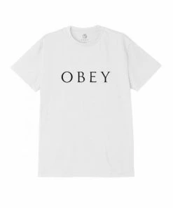 OBEY Novel 2 T Shirt White