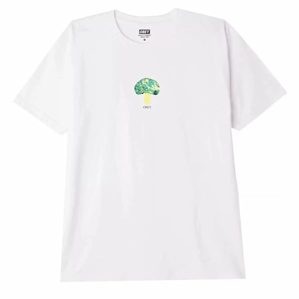 OBEY Trip T-Shirt - White 3 OBEY Trip T-Shirt - White