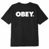 OBEY Bold T Shirt Off Black