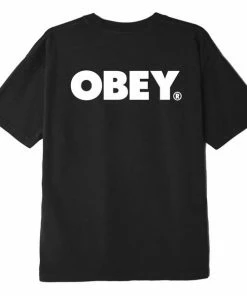 OBEY Bold T Shirt Off Black