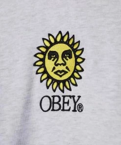 OBEY Sunshine Hoodie - Ash Grey