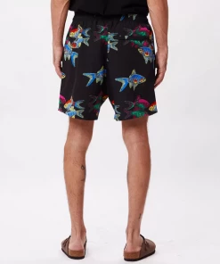 OBEY | Easy Fishbowl Shorts | Black Multi 7 OBEY | Easy Fishbowl Shorts | Black Multi