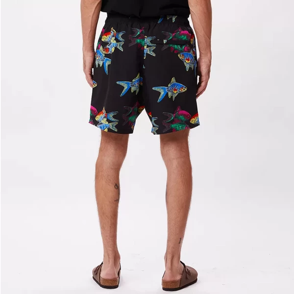OBEY | Easy Fishbowl Shorts | Black Multi 5 OBEY | Easy Fishbowl Shorts | Black Multi