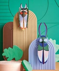 Studio Roof Cosmos Beetle Wall Decoration 7 Studio Roof Cosmos Beetle Wall Decoration