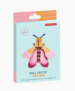 Studio Roof 3D Insect Small Pink Bee