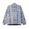 OBEY Patchwork Reversible Jacket Black Navy Multi