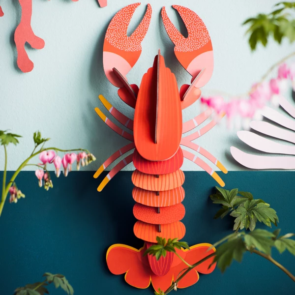 Studio Roof Lobster Wall Decoration 3 Studio Roof Lobster Wall Decoration