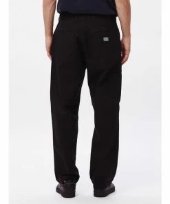 OBEY Hardwork Carpenter Pant II Black 7 OBEY Hardwork Carpenter Pant II Black