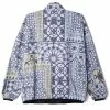 OBEY Patchwork Reversible Jacket Black Navy Multi 1 OBEY Patchwork Reversible Jacket Black Navy Multi