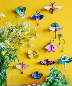 Studio Roof Blue Comet Butterfly 3 D Model Kit