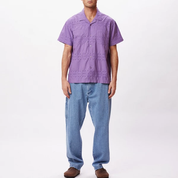 OBEY | Psalm Woven Shirt | Lavender 3 OBEY | Psalm Woven Shirt | Lavender