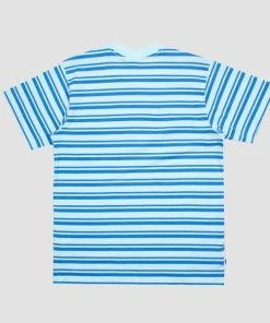 OBEY Sunrise Stripe T-shirt - Pure Water Multi