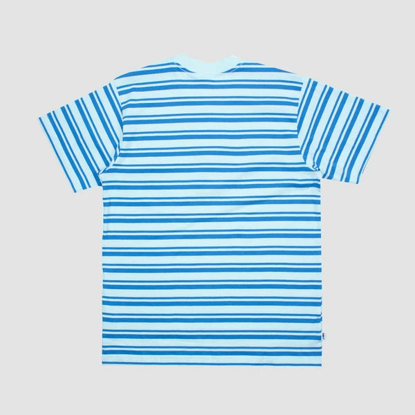 OBEY Sunrise Stripe T-shirt - Pure Water Multi 3 OBEY Sunrise Stripe T-shirt - Pure Water Multi