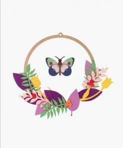 Studio Roof Blossom Wreath Wall Decoration