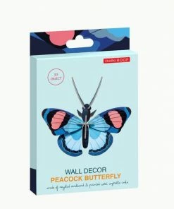 Studio Roof 3D Insect Small Peacock Butterfly