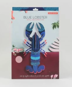 Studio Roof Blue Paper Sea Animal Lobster