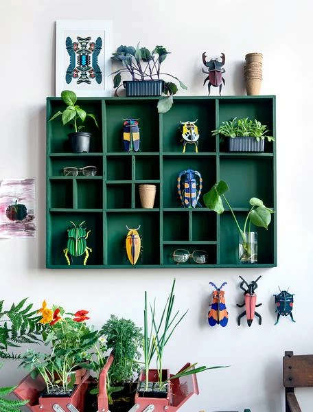 Studio Roof Winged Beetle Wall Decoration 3 Studio Roof Winged Beetle Wall Decoration