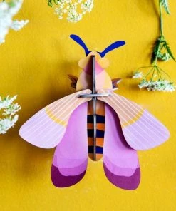 Studio Roof 3D Insect Small Pink Bee