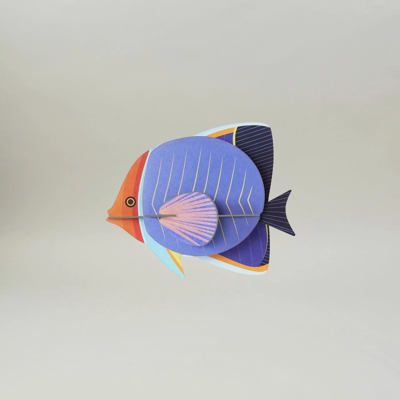 Studio Roof 3 Small Paper Fish - Set B 7 Studio Roof 3 Small Paper Fish - Set B