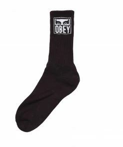 OBEY Eyes Icon Socks - Black