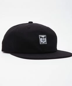 OBEY Icon Face 6 Panel - Black