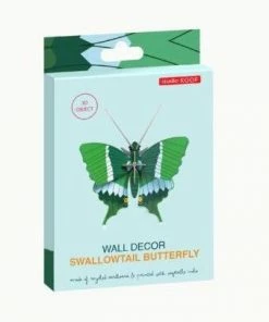 Studio Roof Jade Butterfly 3d Model Kit