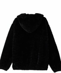 OBEY Gio Polar Fleece Hood Black