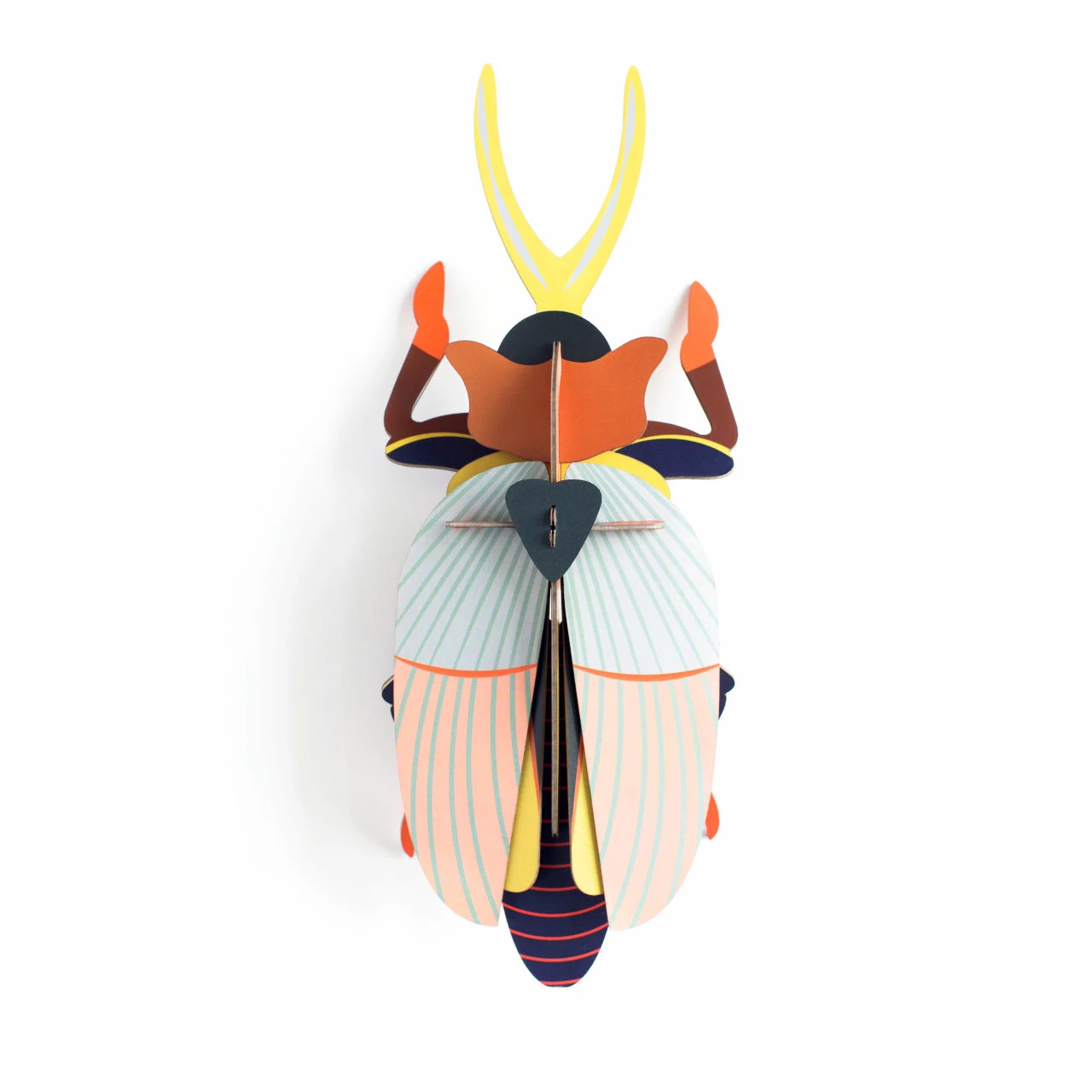 Studio Roof Paper Insect Rhinocerous Beetle Large 3 Studio Roof Paper Insect Rhinocerous Beetle Large