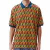 OBEY Praise Jacquard Polo | Deep Ocean Multi Shirt