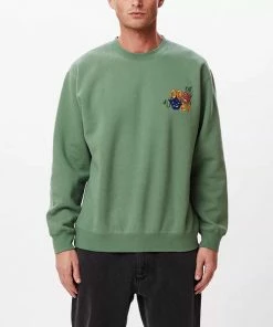 OBEY Laugh Now Crew Sweatshirt - Wavelite