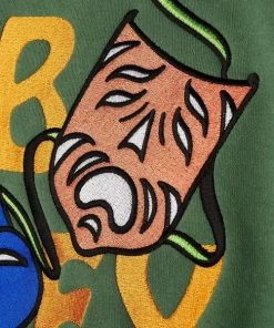 OBEY Laugh Now Crew Sweatshirt - Wavelite