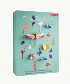 Studio Roof Mur De Curiosités Coffret De Décors Muraux Les Insectes
