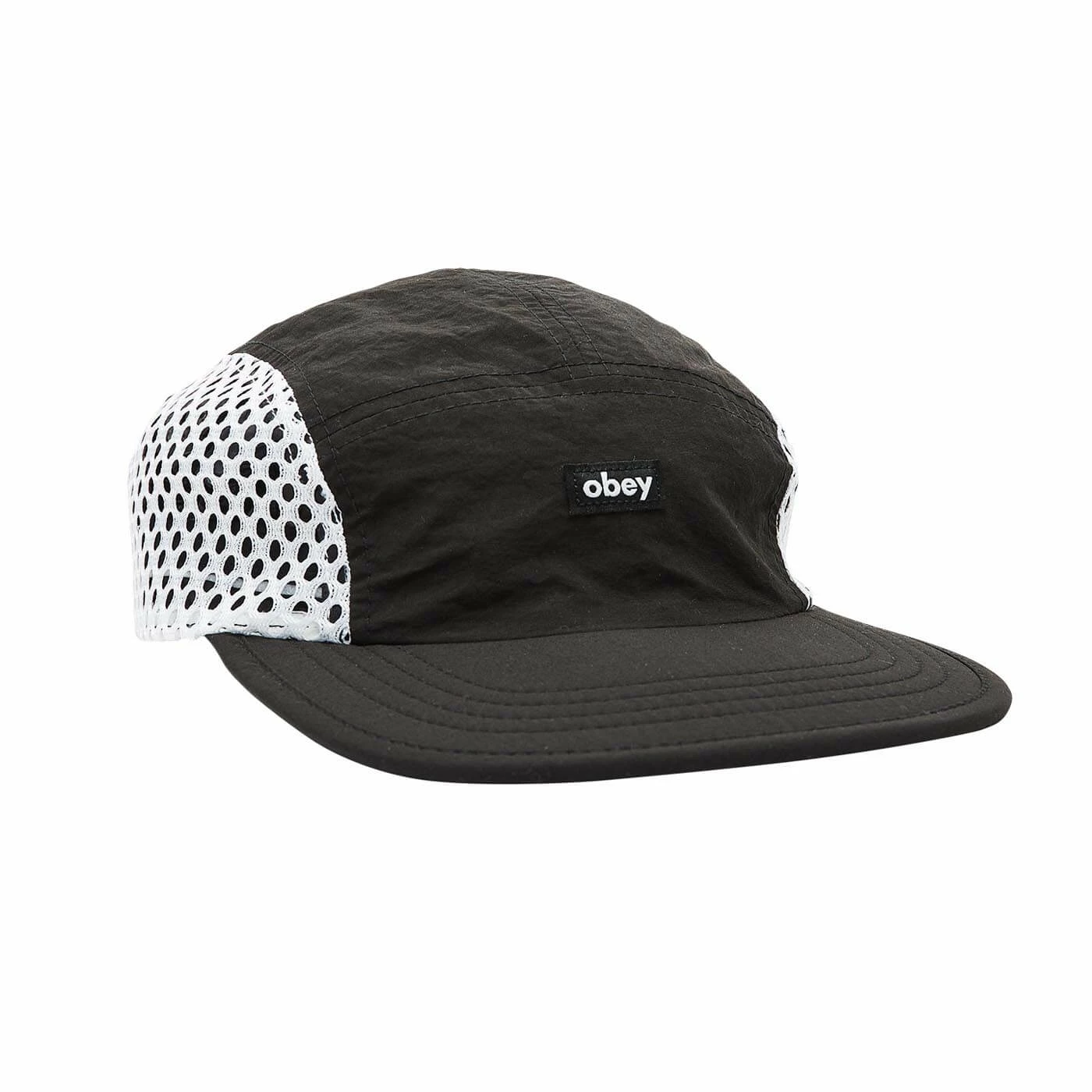 OBEY Title Camp Cap - Black 3 OBEY Title Camp Cap - Black