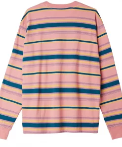 OBEY Highland Long Sleeve T-Shirt - Pink