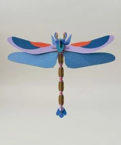 Studio Roof Paper Insect – Blue Dragonfly – Large