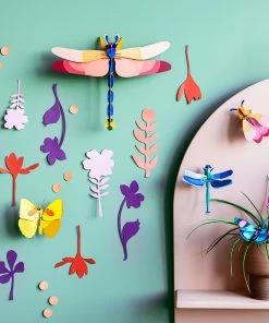 Studio Roof Mur De Curiosités Coffret De Décors Muraux Les Insectes